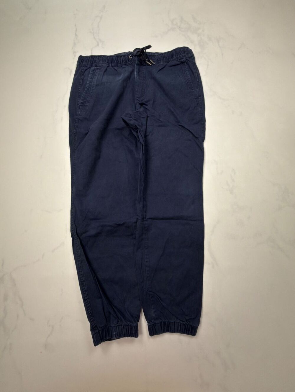 Gap Essential Joggers Navy 2000s Minimalist Tapered - Mens L